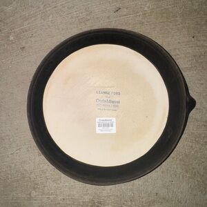 Crate&Barrel Beige Ceramic Bowl